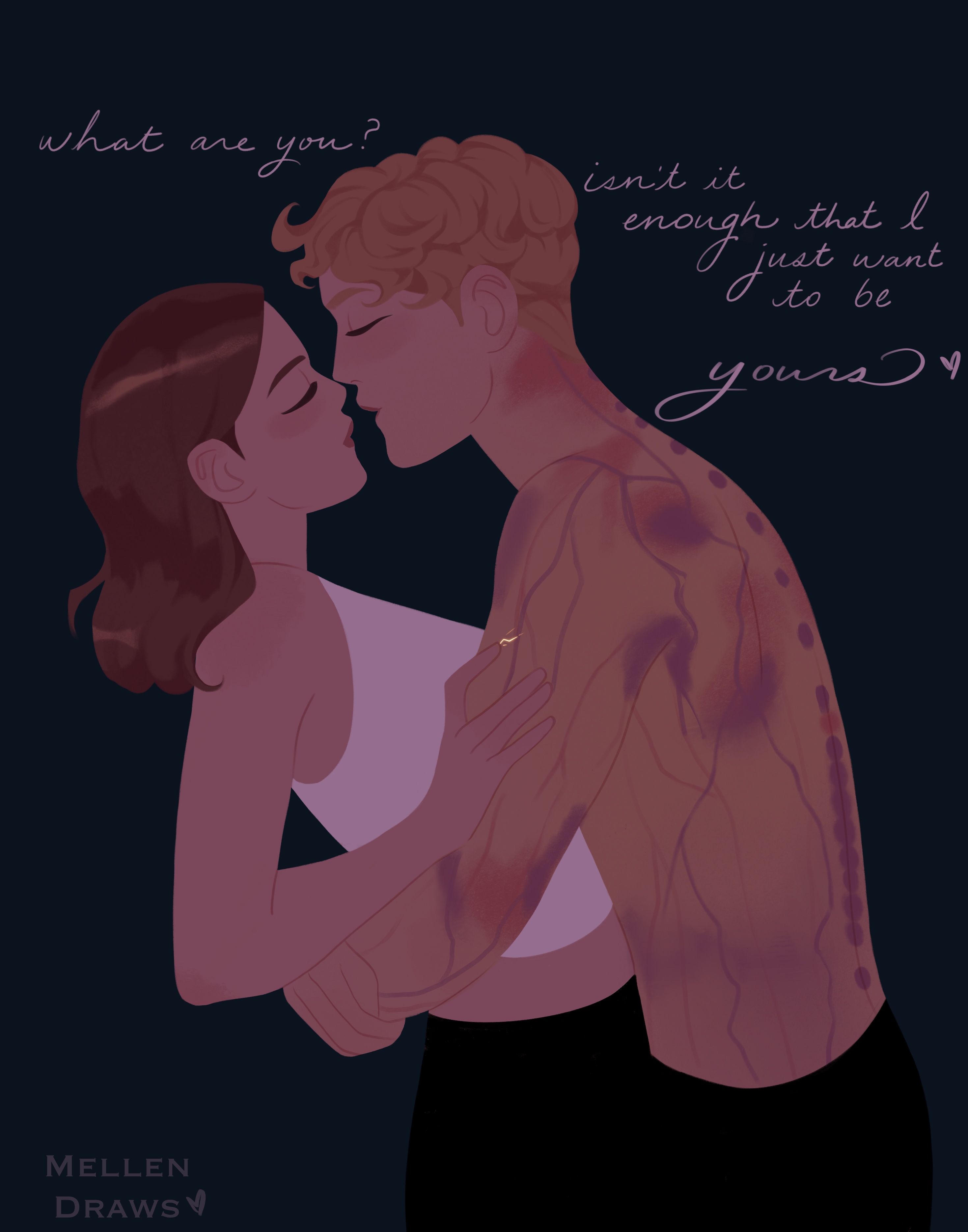 Connie and Peter Kiss Art
